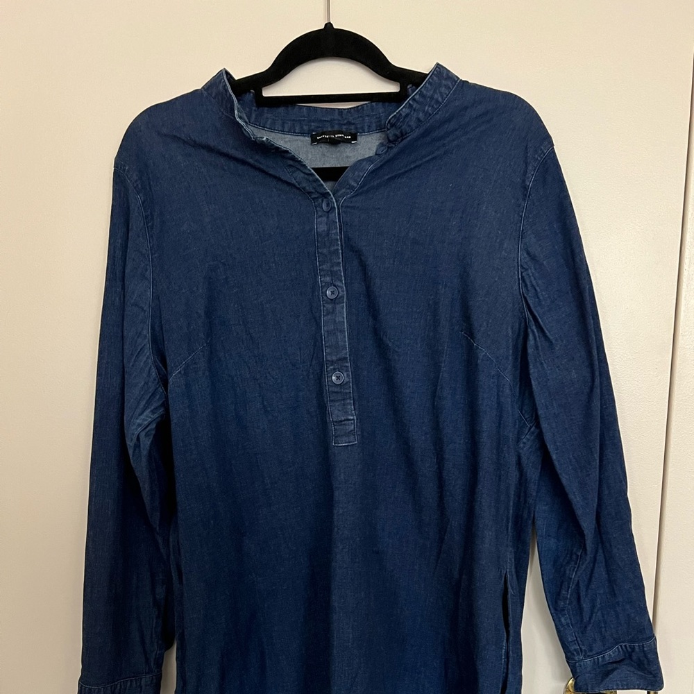 Hannah Denim Shirt Dress (Universal Standard size S=14/16)